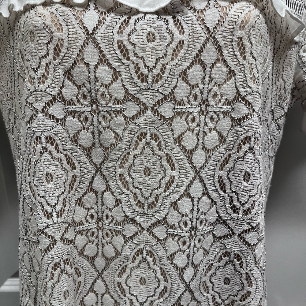 Ethereal by Paper Crane Lace Dress Medium - Picture 4 of 12